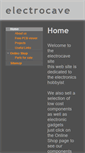 Mobile Screenshot of electrocave.com